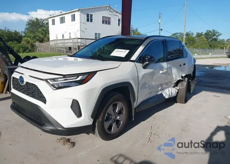 2024 Toyota Rav4 Hybrid Le from USA, damaged, VIN JTMLWRFV7RD245807